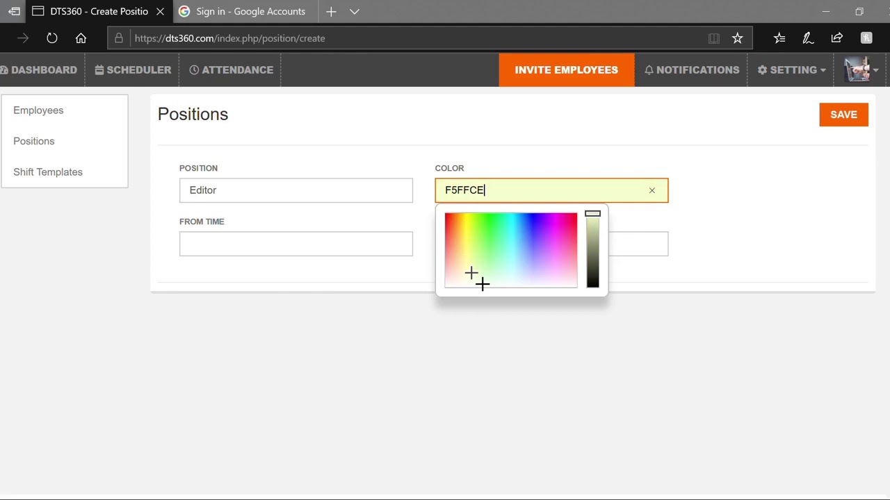 How to schedule employees online - Part 1