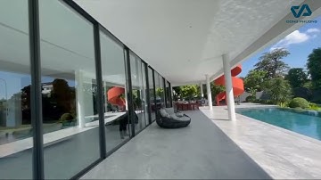 BIỆT THỰ SỬ DỤNG CỬA LÙA SLIM PANORAMA