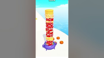 Extreme  Difficulty- Pancake Run 3D - lvl 78 #Shorts