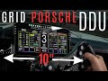 This thing is huge  grid porsche 911 gt3 cup replica sim racing dash