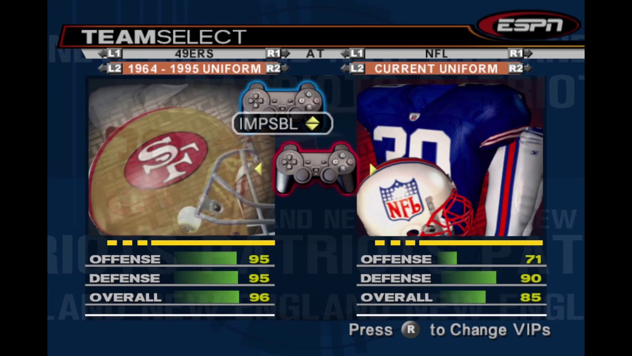 Nfl 2K21: Classic Team Roster. (2K5) - YouTube
