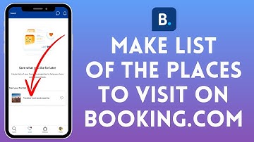 How to Make a List of the Places to Visit in Booking.com | Organize Your Travel Destinations 2024