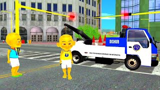 Download Lagu Upin Ipin Car Towing Task🤣 MP3