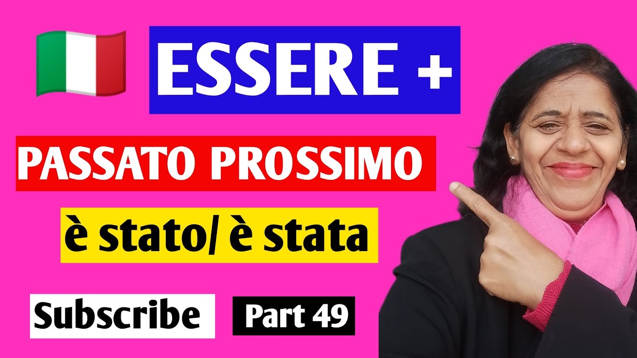 ESSERE in Passato Prossimo | Italian for Beginners 🇮🇹