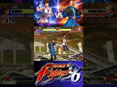 The King of Fighters 96 | Arcade |Yuri & Mai vs Final Boss | 4K | 60FPS