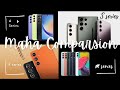 Samsung Maha Comparison (S series vs A series vs M series vs F series)  ||Device Dude||
