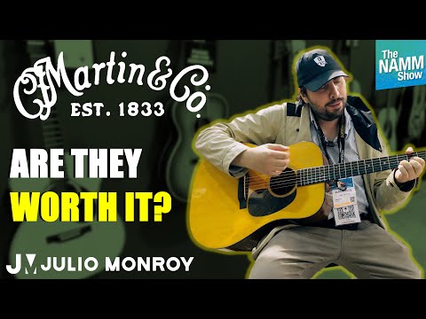 Martin Guitars at NAMM 2024: Are They Worth It? - Julio Monroy