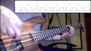 Red Hot Chili Peppers - Death Of A Martian (Bass Cover) (Play Along - Tabs In Video)
