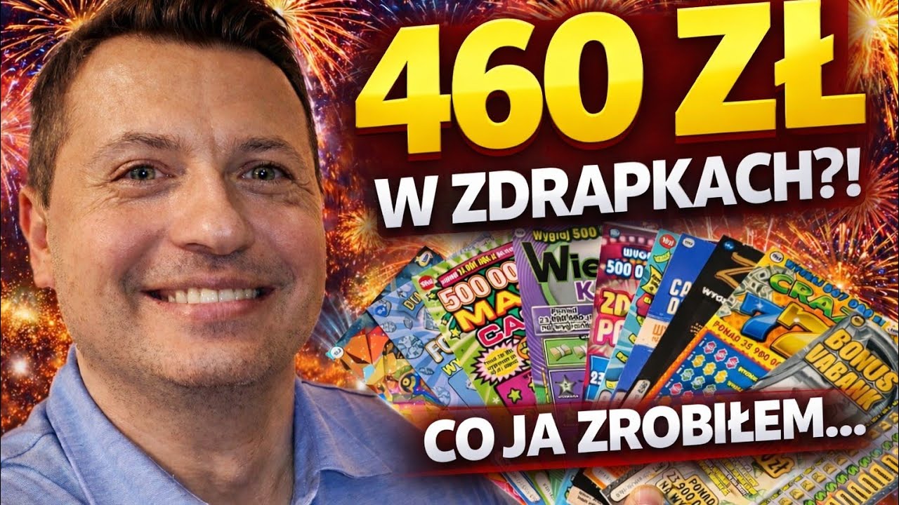 DUŻO ZDRAPEK KUPIŁEM Zdrapki Lotto za 460 złotych