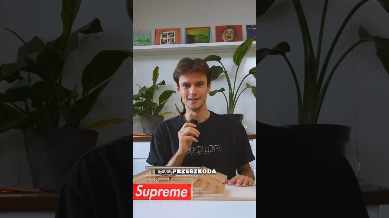 MÓJ PIERWSZY SKATEPARK DO FINGERBOARDINGU