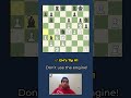 “Stop Using the Engine — Start Thinking Like a Grandmaster 👑”