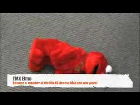 Tickle Me Elmo (TMX Elmo) Mix 106.5 - San Jose - YouTube