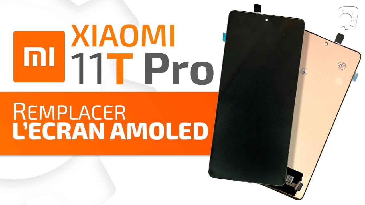 Écran LCD Pour Xiaomi 11T Pro 5G / 11T 5G - Remplacement Complet Tactile 6.67'', Noir Avec Kit Réparation