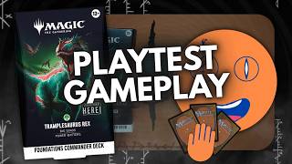 TURN-By-TURN Strategy Guide | TRAMPLESAURUS REX Precon Gameplay! | Ghalta, Primal Hunger Update