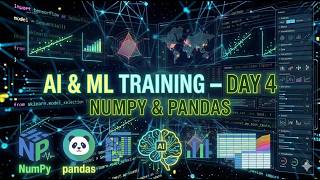 AI & ML Training – Day 4 | Python Data Structures, Functions, NumPy & Pandas Basics