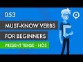 Learn European Portuguese (Portugal) - Basic must-know verbs (nós)