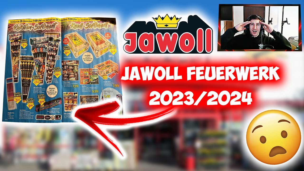 Jawoll Vollständiger Silvester Feuerwerk Prospekt 2023/24