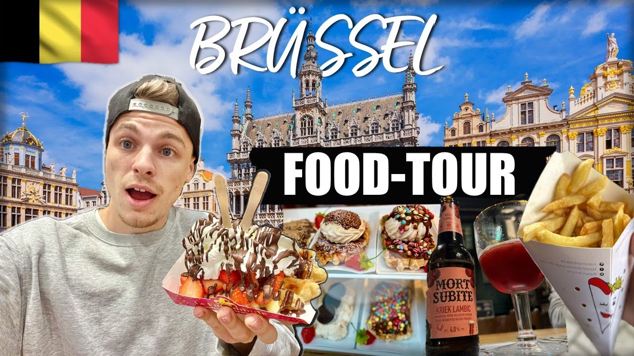 DIESE Spezialitäten MUSST DU probieren 🤤 Brüssel Food Tour 🇧🇪 Belgien Pt. 2