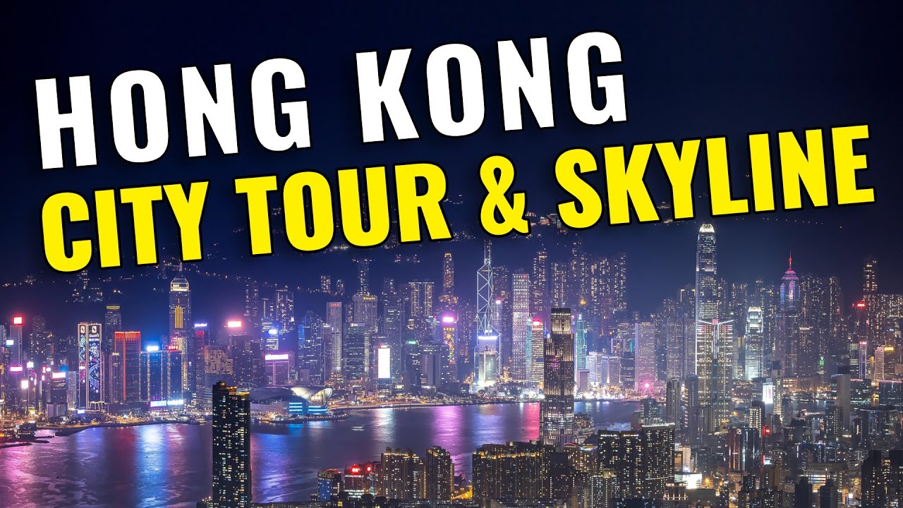 Hong Kong City Tour 2023 Hong Kong Skyline 2023 Hong Kong Walking