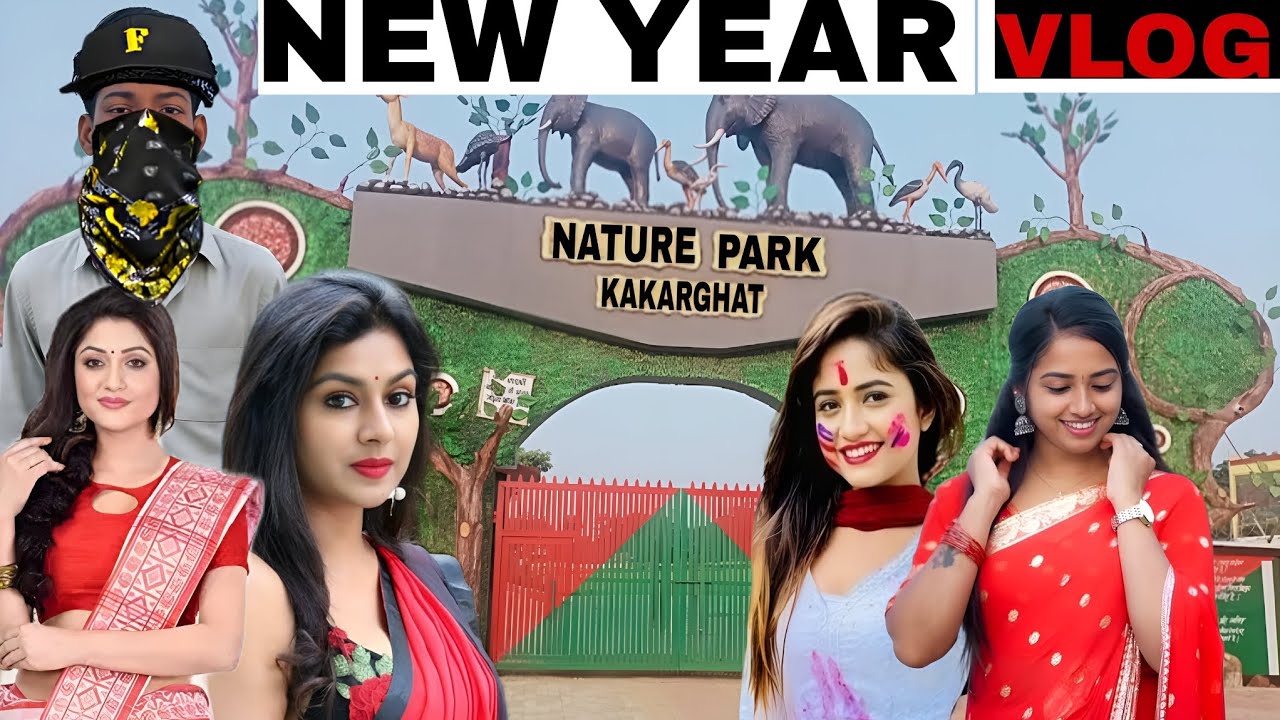 Natural park Kakkar Ghat bhagaiya 🤗 New year 🙏 new year party and park 🏞️ New year vlog 💥