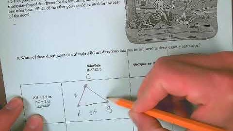 Inv 3.2 - Unique Triangle or Not?