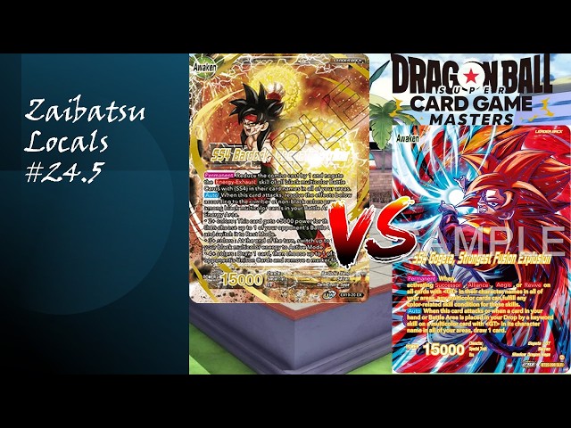 Prismatic Bardock VS SS4 Rainbow Gogeta! Zaibatsu Locals #24.5