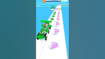 ASSEMBLE RUN 3D 🚘🌈🚙 Gameplay All Levels Walkthrough Android, iOS New Game Update Max Level #Shorts