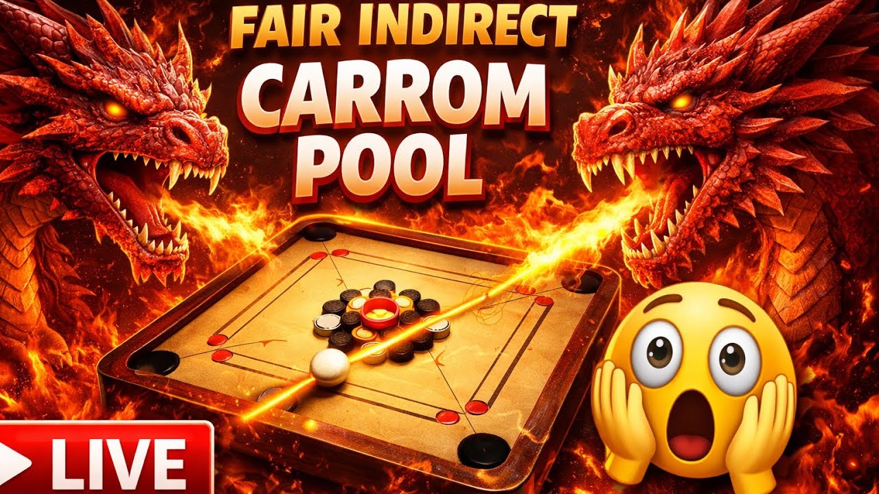 👽🔥Indirect Fair shots With you🫵💀💥Er Nilstar Yt carrompool live 