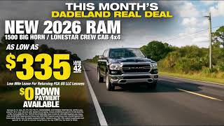 New Ram 1500 Exclusive Offer at Dadeland Dodge!