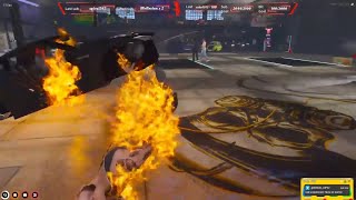 Mr Bean, Benji, and KJ pov of Mr Bean exploding Benji's car. dwjft, Lysium, Kongfue screenshot 4