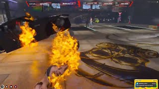 Mr Bean, Benji, and KJ pov of Mr Bean exploding Benji's car. dwjft, Lysium, Kongfue screenshot 2