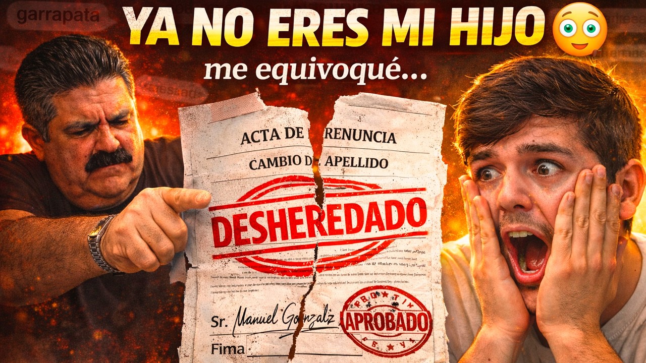 YA NO SERÁ MI HIJO… LE QUITÉ EL APELLIDO Y LA HERENCIA