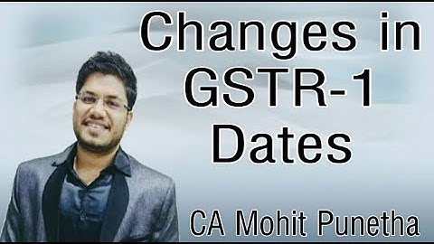 Changes in GST-1 Dates via N/N 74/2020, 75/2020@TaxGupshup