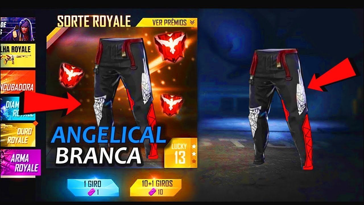 Штаны ангела фри фаер картинки