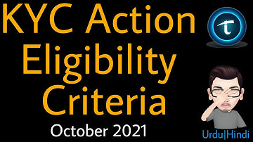 What is eligibility criteria for kyc action of TimeStope?How do I qualify for TimeStope