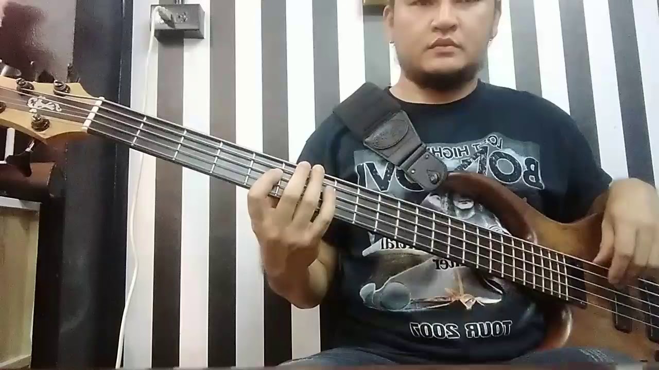 Black Night Deep Purple bass cover YouTube