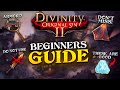 Divinity Original Sin 2 - Complete Beginner's Guide (Definitive Edition)🔥
