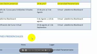 Ingreso a Blackboard y Conceptos Básicos
