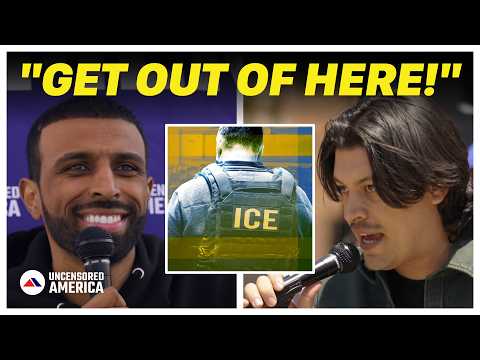 Myron Gaines DEBATES Leftist Activist on Hitler, Trump, Immigration