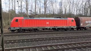 Bombardier Tra 187 128-4 Db Cargo Güterzug Freight Train Mit Lokgruß Vielen Dank -