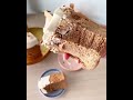 Soft and Fluffy Earl Grey Chiffon Lychee Rose Fresh Cream Cake #shorts #cake #cakes