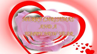 We Wish You A Merry Christmas And A Happy New Year (Floral Theme)