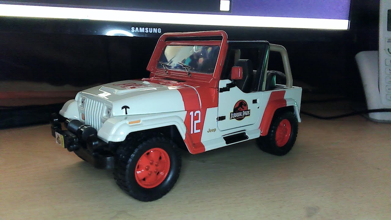 Jurassic Park 1992 Jeep Wrangler Jada Toys 