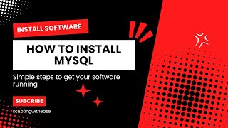 How to Install MySQL | Software Installation