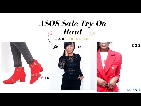 All items £40 or less in the ASOS sales|  £15/$20 Self Portrait dupe + Balmain dupe| Kitty & B