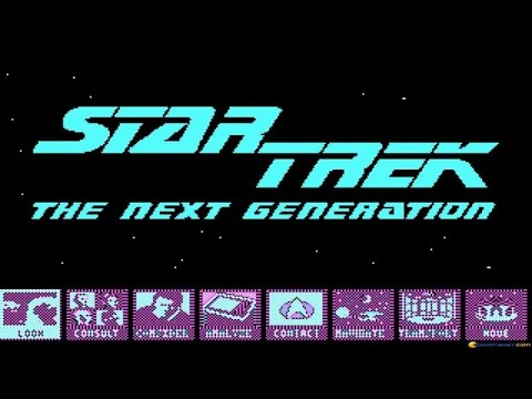 Star Trek TNG: The Transinium Challenge gameplay (PC Game, 1989)