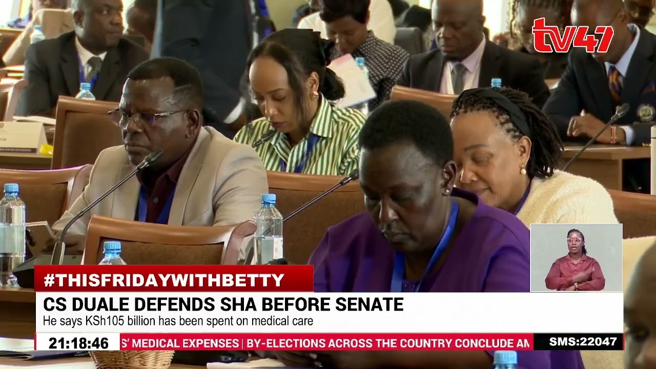 CS Aden Duale defends SHA before Senate: KSh105B out of KSh145B used for medical care