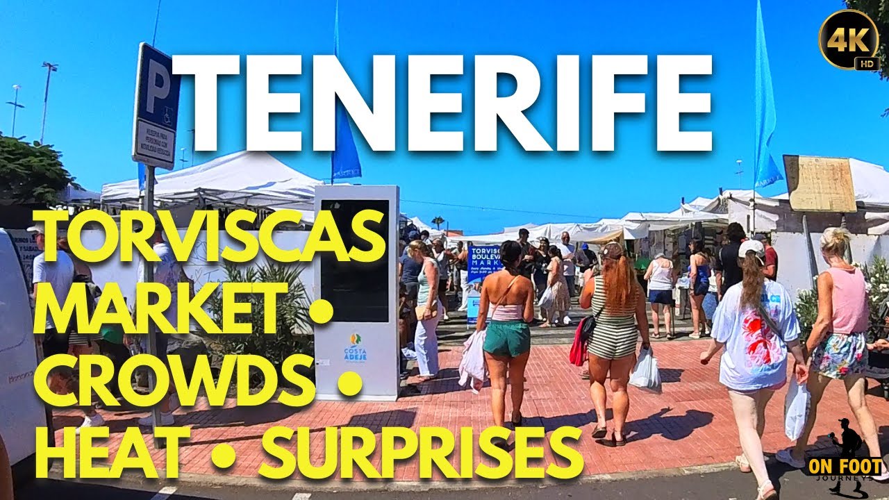 Tenerife - What’s Really Found at Torviscas Market? | Tenerife’s Hot Summer Spot  #spanishislands