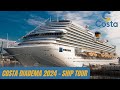 Costa diadema 2024  schiffsrundgang  giro in nave  ship tour
