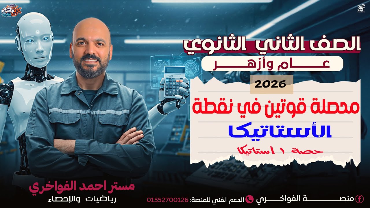 محصلة قوتين متلاقيتين في نقطة الدرس الاول استاتيكا 2ث 2026